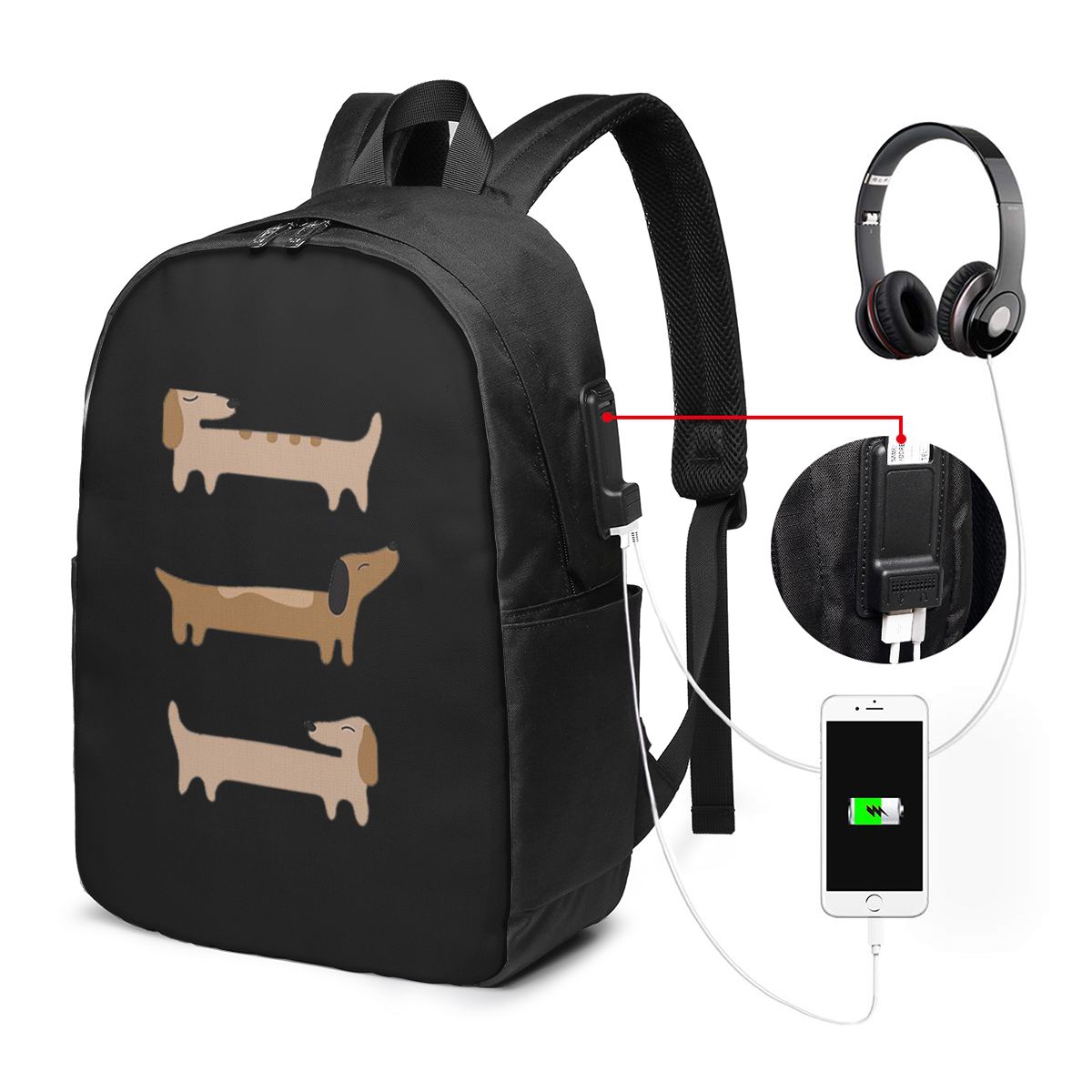Womens Backpack - Décoration intérieure - Sac à dos