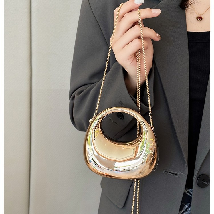 Women Bags Luxury - Mini sacs de soirée dorés, sacs