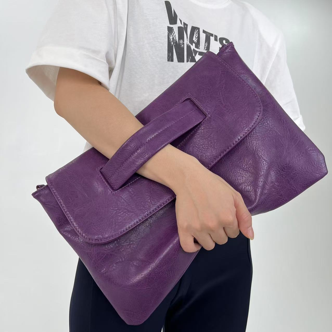Doctor Bag Leather - Sac à gants de grande capacité