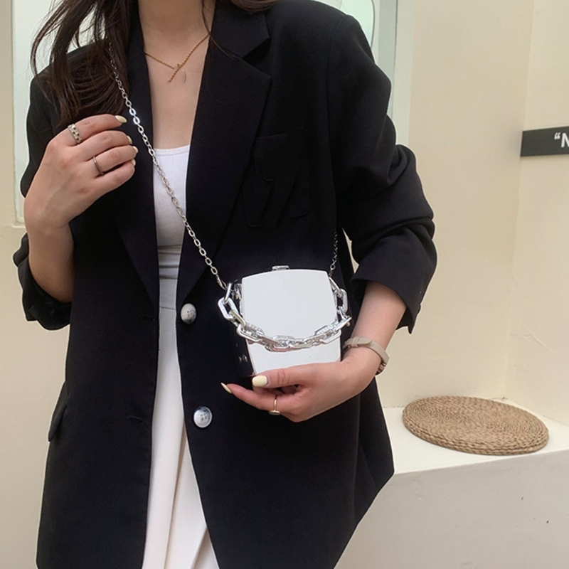 Women Bags Luxury - Mini pochette de soirée en or