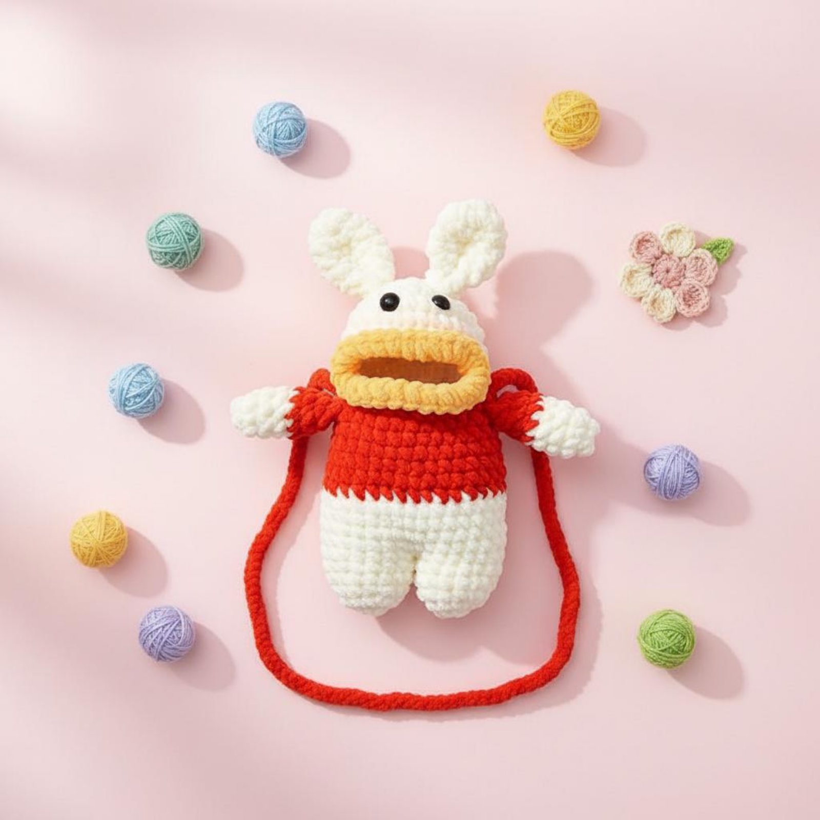 Women Bags Accessories - Sac de téléphone grenouille au crochet,