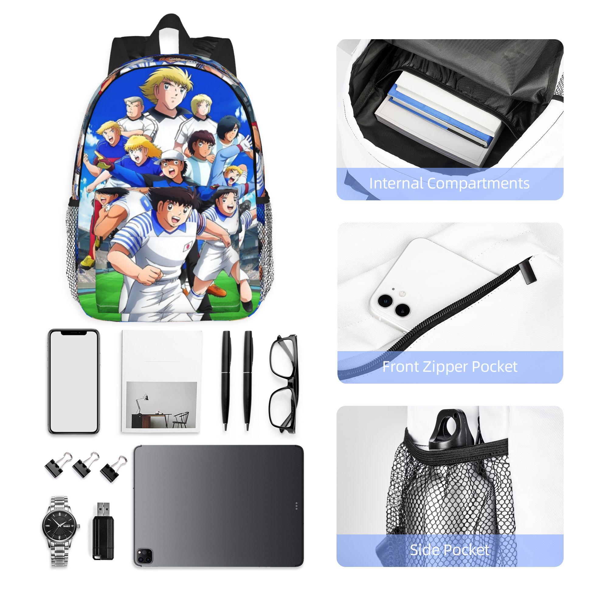 Sac à dos Captain Tsubasa (foo - Women Bags Discount avis et prix