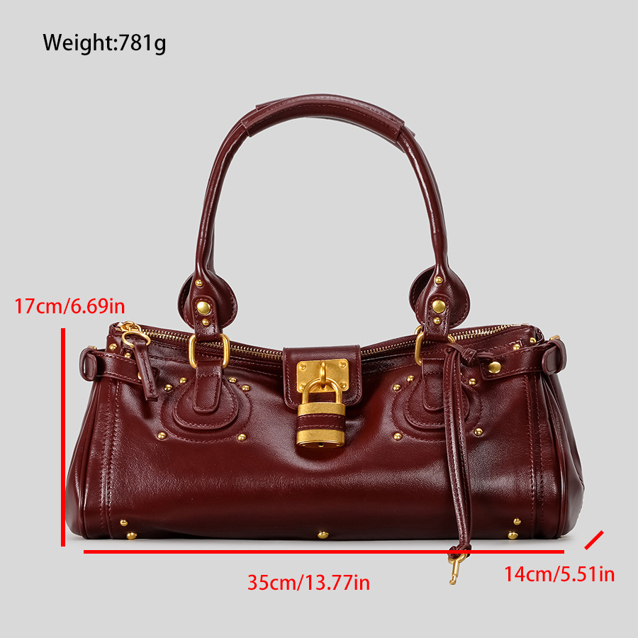 Nouveau Sac Boston Rétro à Riv - Women Bags Discount avis et prix