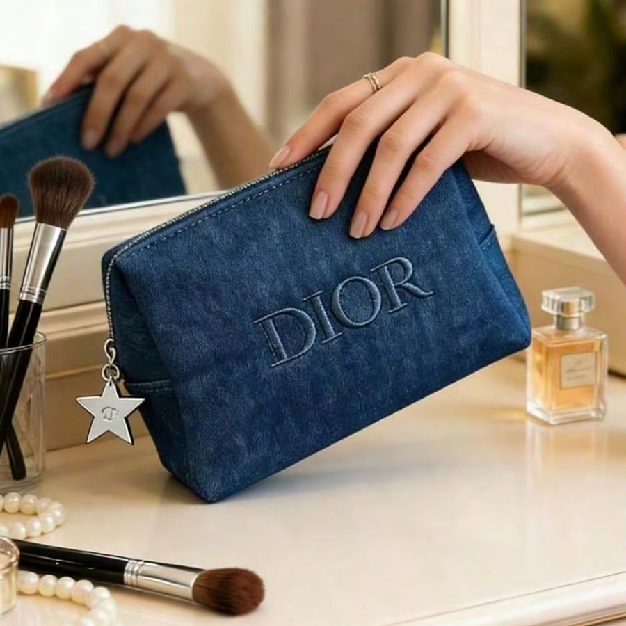 Sac cosmétique Dior en denim f - Women Bags Dior avis et prix