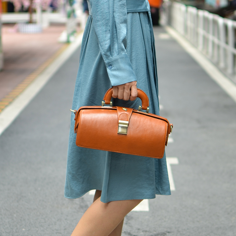 Sac en cuir pour femmes, sac d - Doctor Bag Leather avis et prix