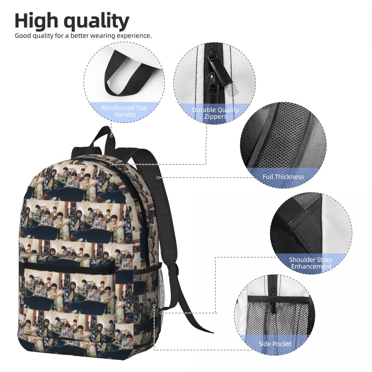 Sac à dos KPOP Boy Next Door,  - Women Bags Next avis et prix