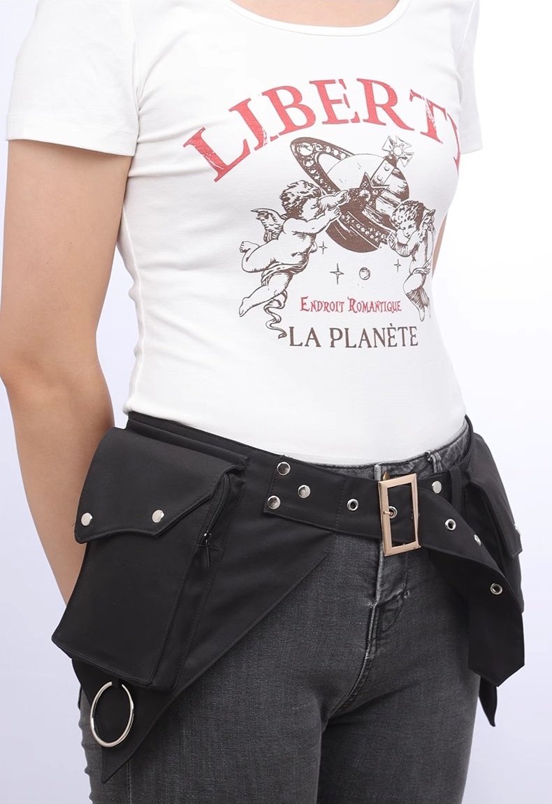 Sac de taille Punk médiéval po - Women Bags Accessories avis et prix