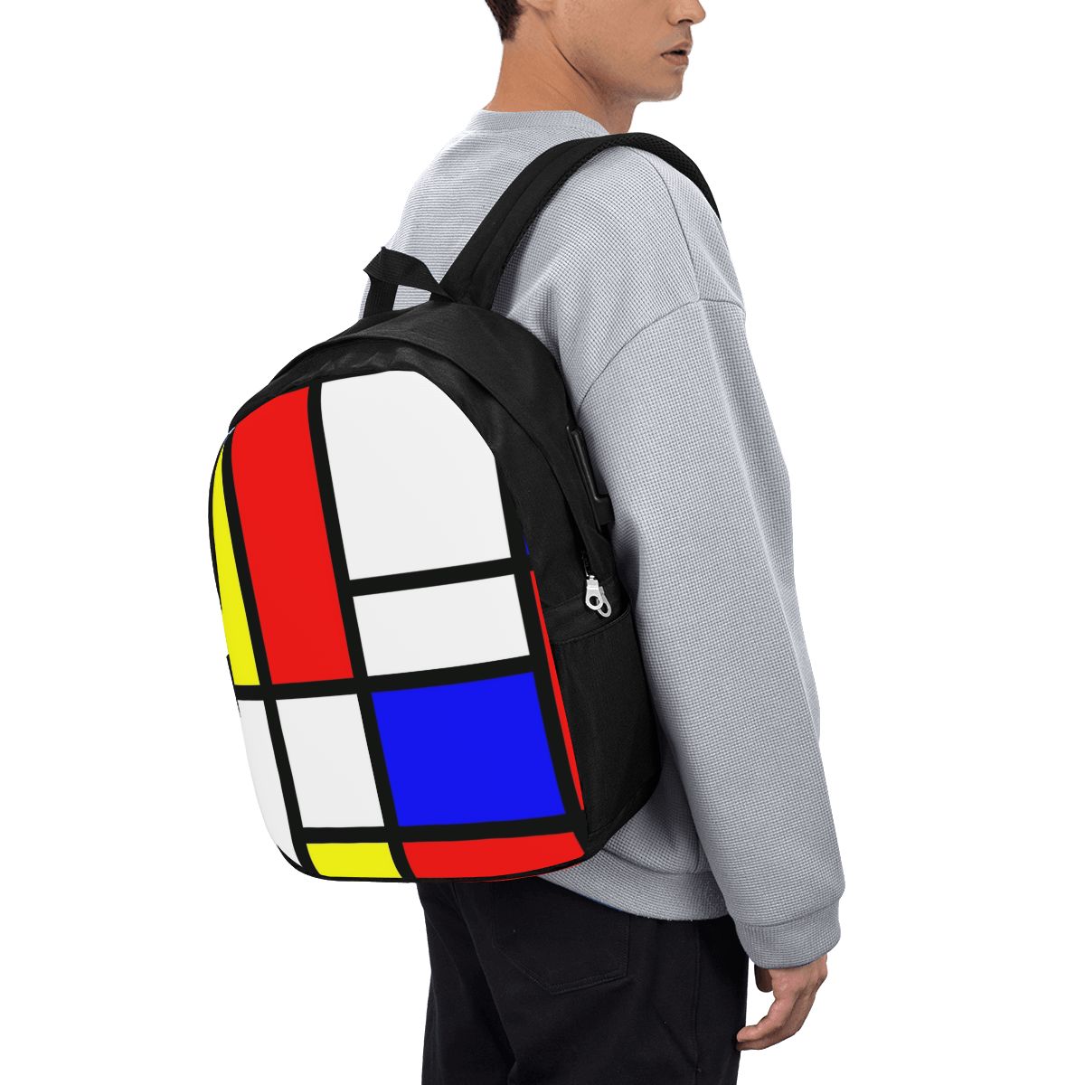 Piet Mondrian Composition Sac  - Womens Backpack avis et prix