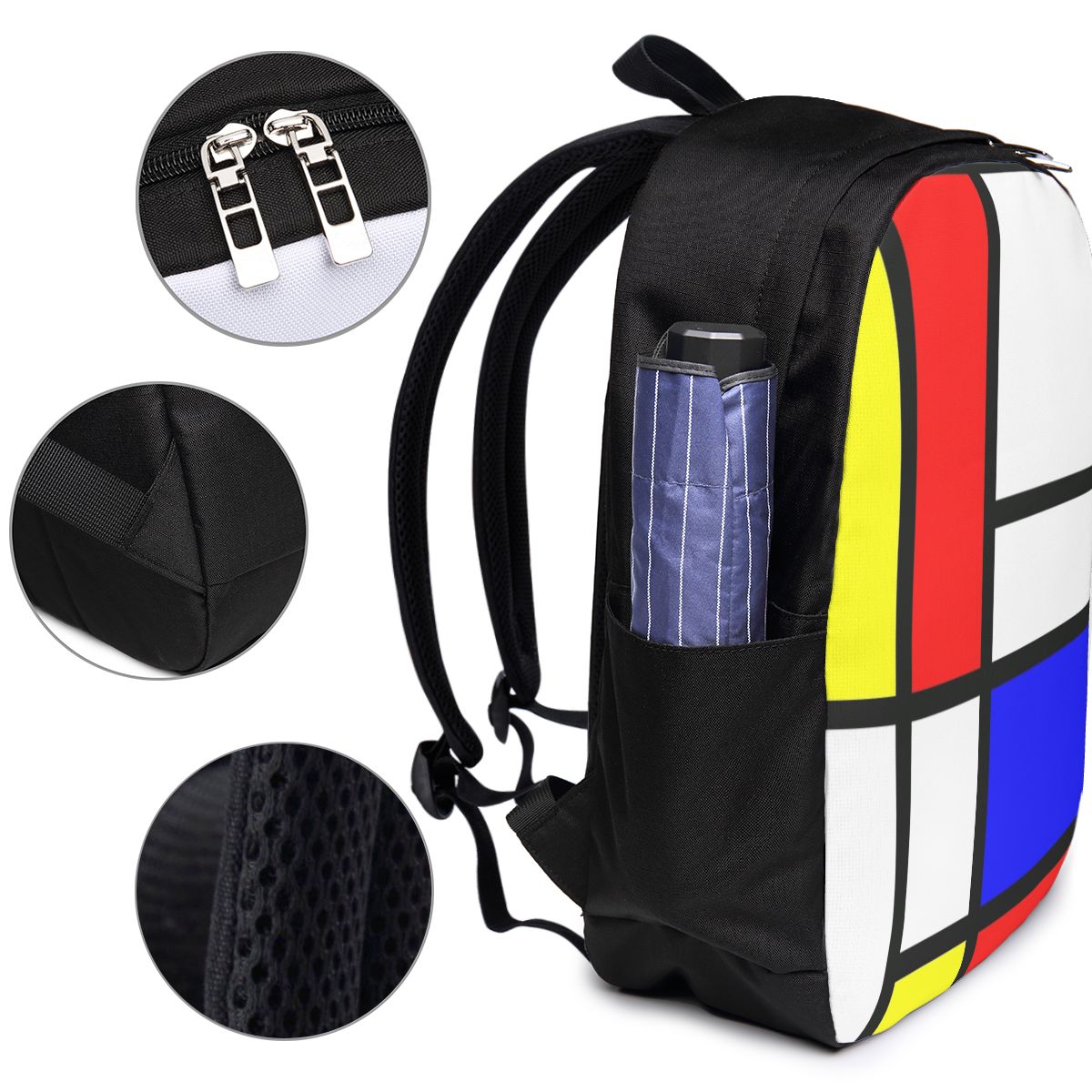 Piet Mondrian Composition Sac  - Womens Backpack avis et prix