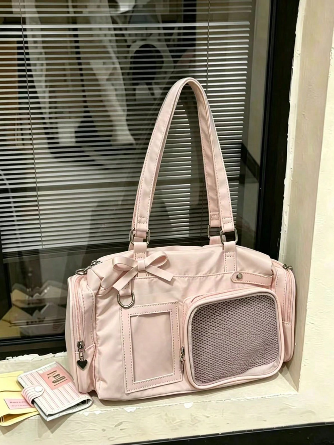 Sac fourre-tout rose style cor - Women Handheld Bags avis et prix