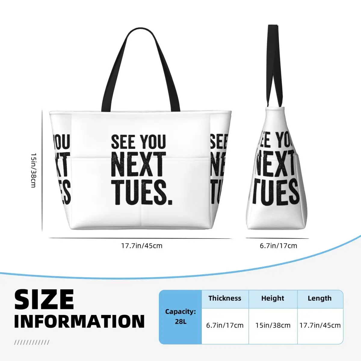 See You Next Tuesday Swearing  - Women Bags Next avis et prix