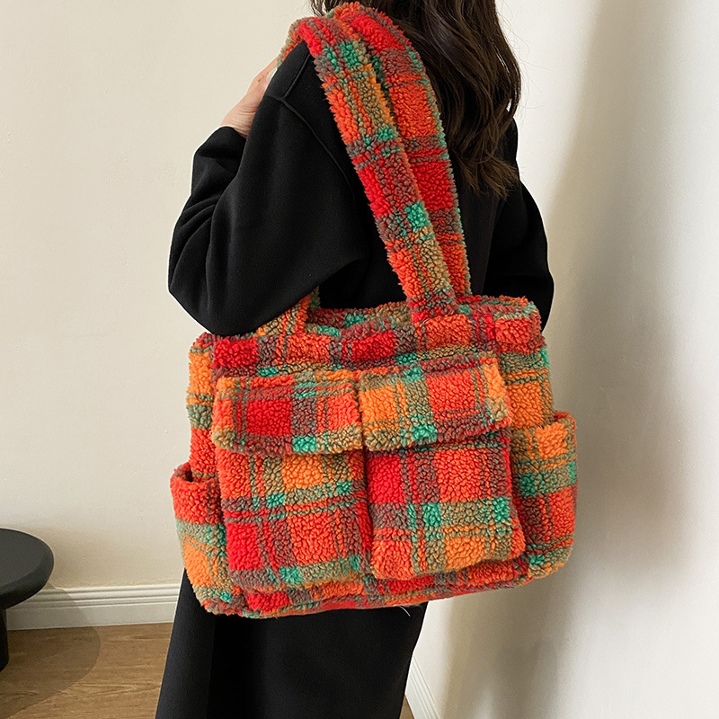 Sacs fourre-tout en polaire d' - Women Handheld Bags avis et prix