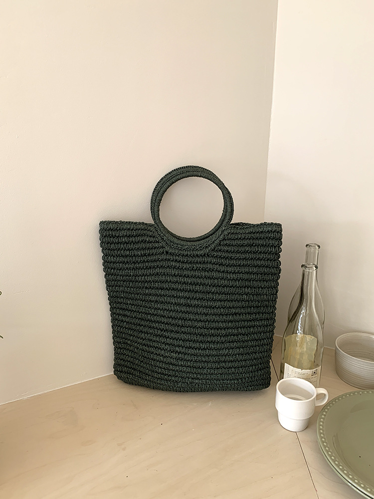 Nouveau Sac Fourre-tout en Pai - Women Handheld Bags avis et prix