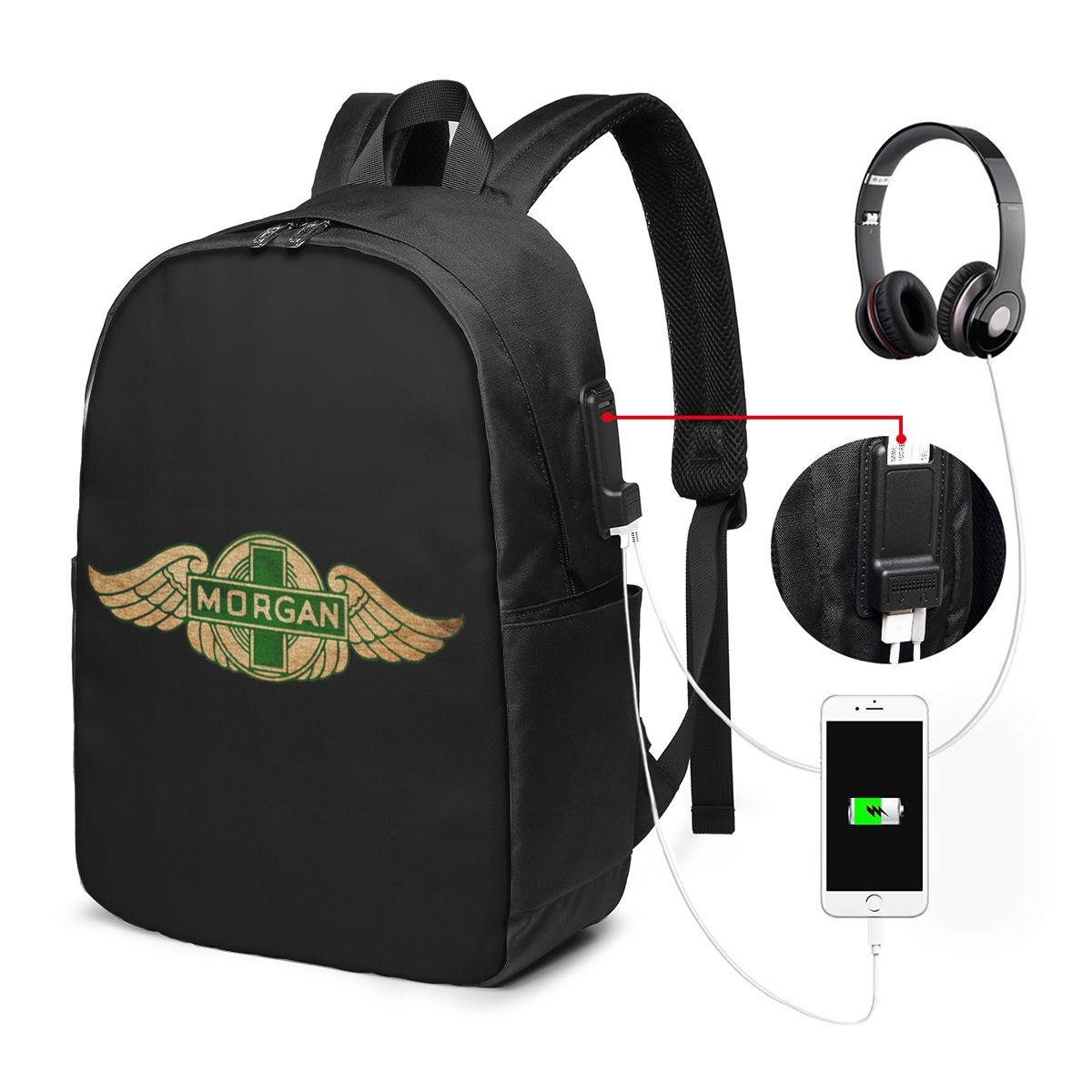 Sac à dos Morgan Motor Car Com - Womens Backpack avis et prix