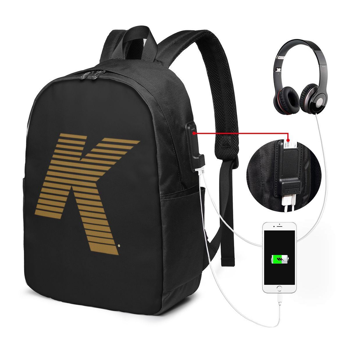 Zildjian K Logo Sac à dos de v - Womens Backpack avis et prix