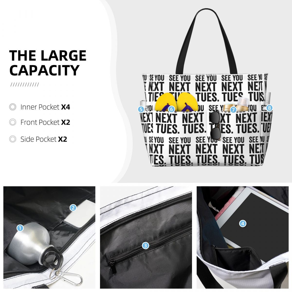 See You Next Tuesday Swearing  - Women Bags Next avis et prix