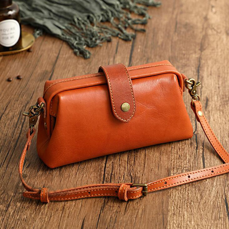Sac à bandoulière en cuir véri - Doctor Bag Leather avis et prix