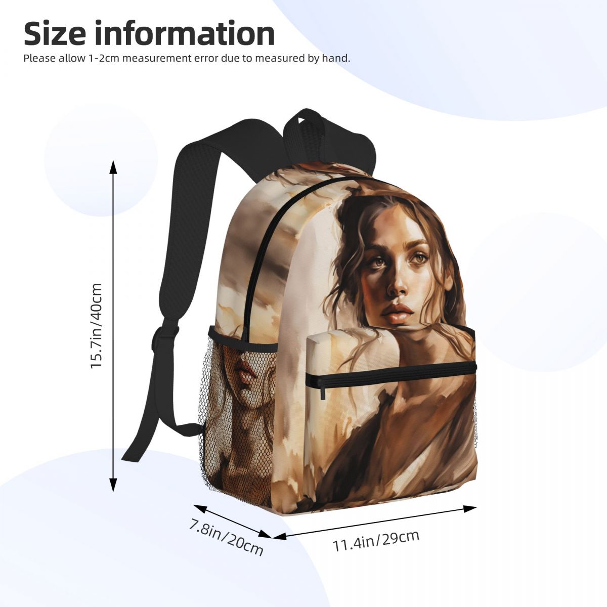 Fille à côté aquarelle peintur - Women Bags Next avis et prix