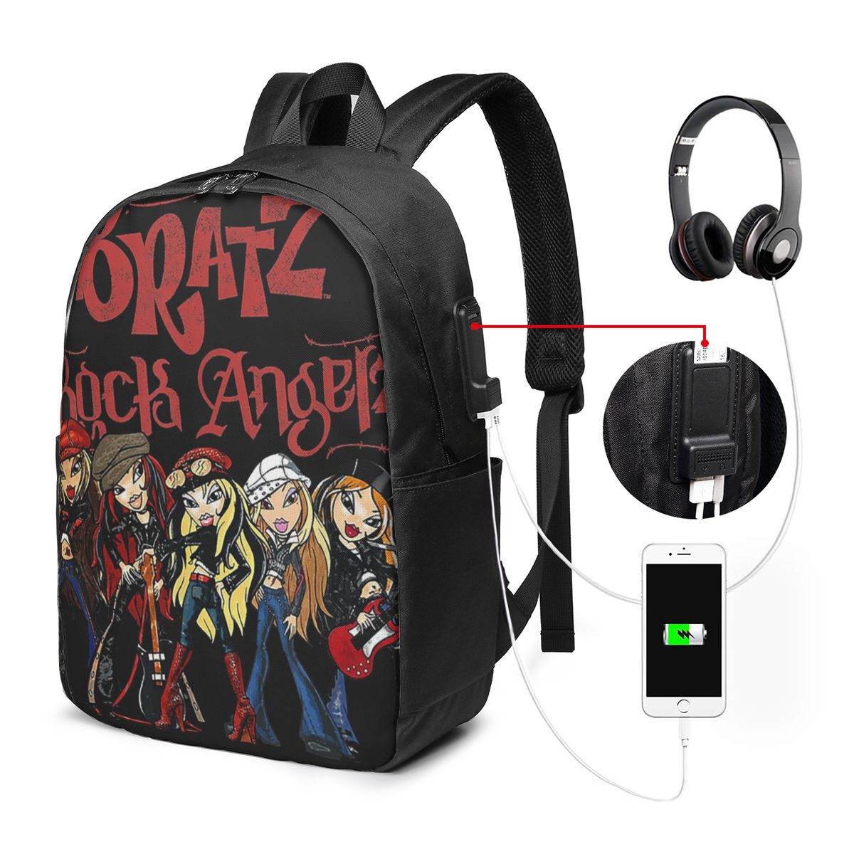 Bratz Rock Angelz Group Shot S - Womens Backpack avis et prix