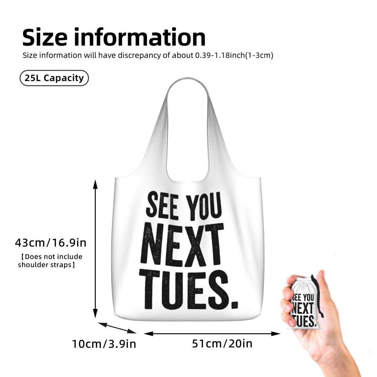 See You Next Tuesday Swearing  - Women Bags Next avis et prix