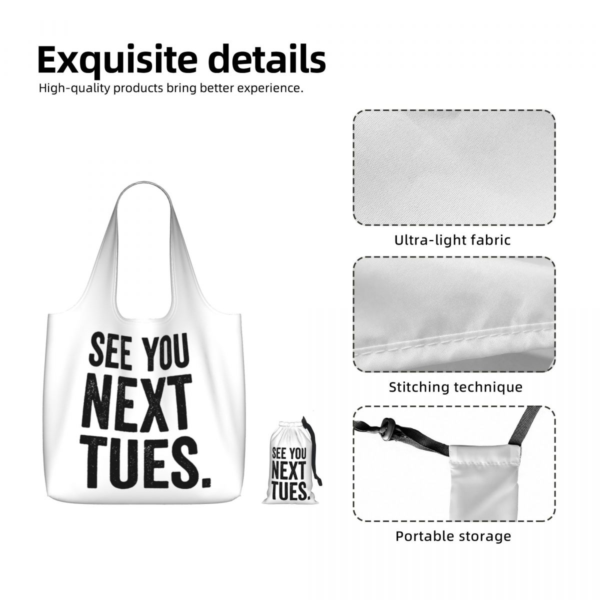 See You Next Tuesday Swearing  - Women Bags Next avis et prix